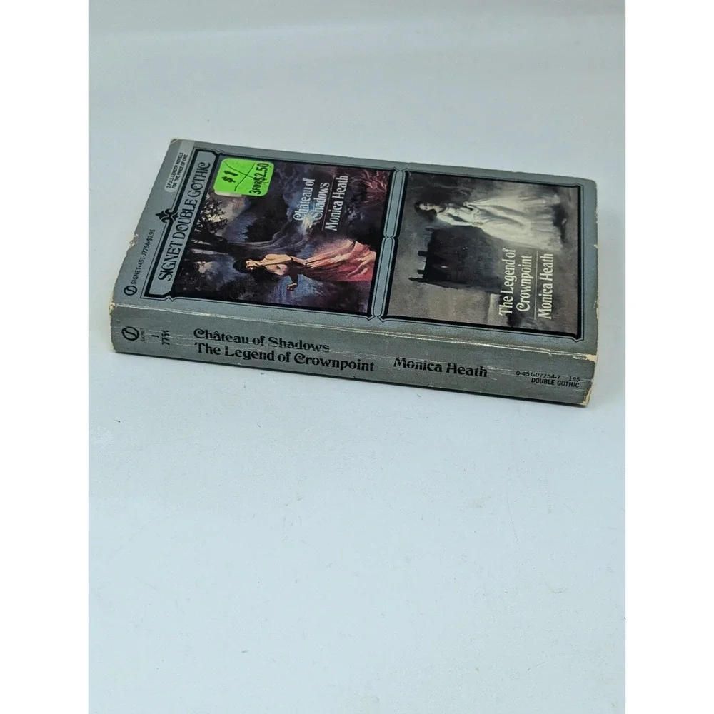 Chateau Of Shadows & Legend Of Crownpoint Heath Signet‎ Double Print Gothic Book
